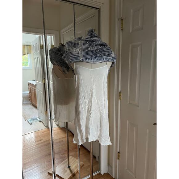 NWOT Free People Sunny Day Embroidered Striped Dress - Picture 6 of 16